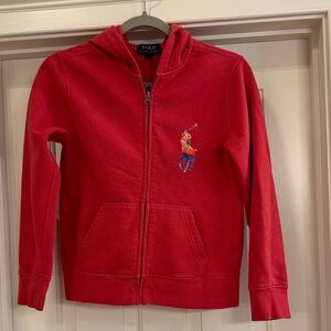 Polo by Ralph Lauren Kids' Red Hoodie M 10-12
